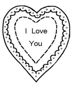 Coloriage Coeur Imprimer Gratuit Coloriage A Colorier Coloriage Coeur