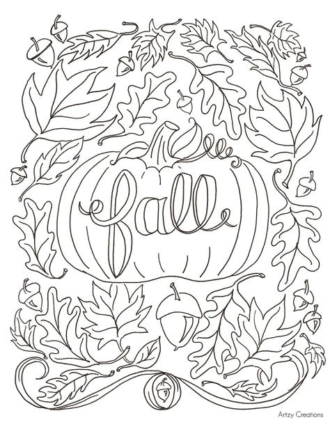 Coloriage Corbeau A Imprimer Coloriage D Automne   Imprimer Gratuitement Coloriage Fall