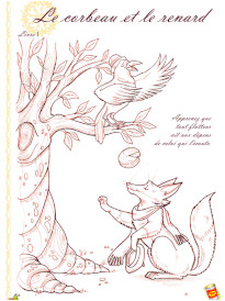 Coloriage Corbeau Renard Imprimer Coloriage Histoire Page 15