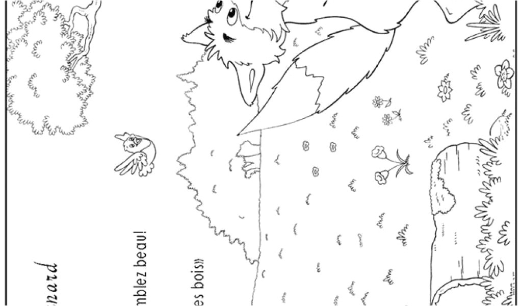 Coloriage Corbeau Renard Imprimer Dessin Le Corbeau Et Le Renard