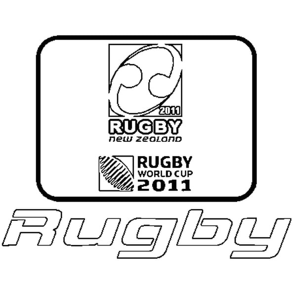 Coloriage Coupe Du Monde De Rugby Coupe Du Monde De Rugby 2011 Coloriage Coupe Du Monde De