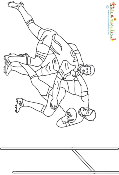 Coloriage Coupe Du Monde De Rugby Rugby Coloriage Joueurs De La Coupe Du Monde Coupe Du
