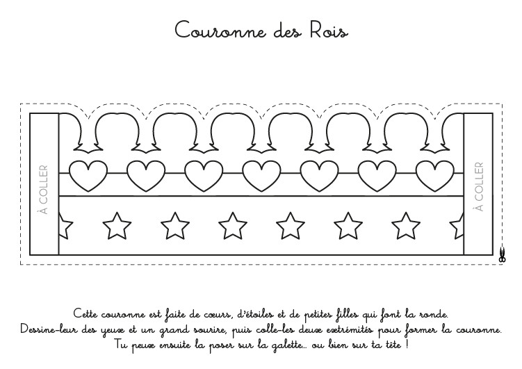 Coloriage Couronne Des Rois à Imprimer Coloriage à Imprimer Couronne Des Rois