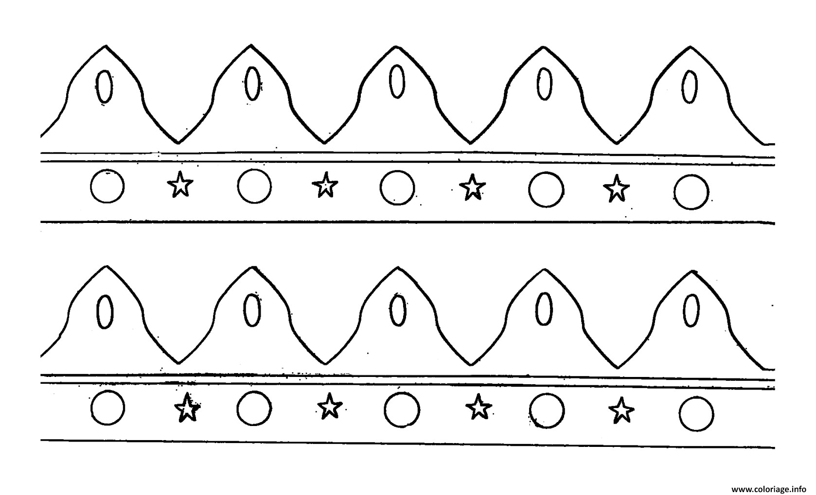 Coloriage Couronne Des Rois Gratuit Coloriage Couronne Galette Des Rois 6 Jecolorie