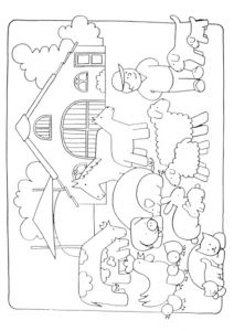 Coloriage D Animaux De Ferme 26 Dessins De Coloriage Animaux De La Ferme à Imprimer