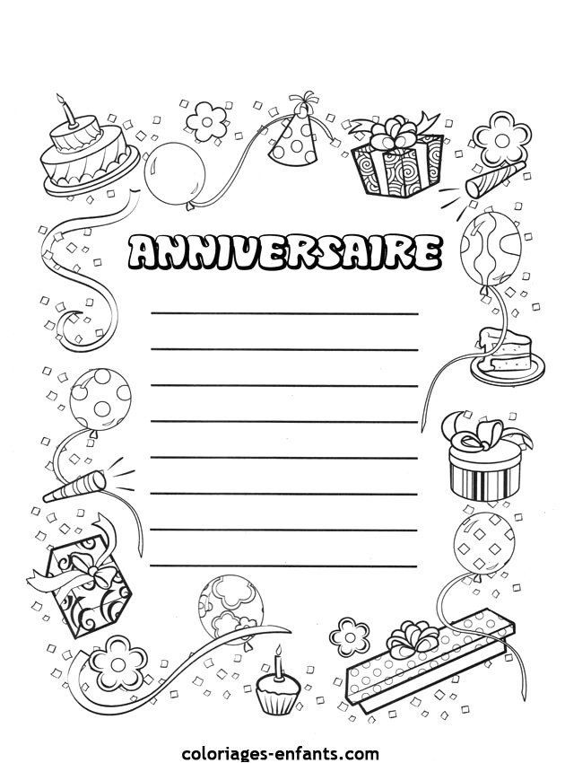 Coloriage D Anniversaire Papa Coloriage Magique Addition Dessin Bon Anniversaire Maman