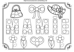 Coloriage D Anniversaire Pour Mamie Coloriage Fete Des Mamies