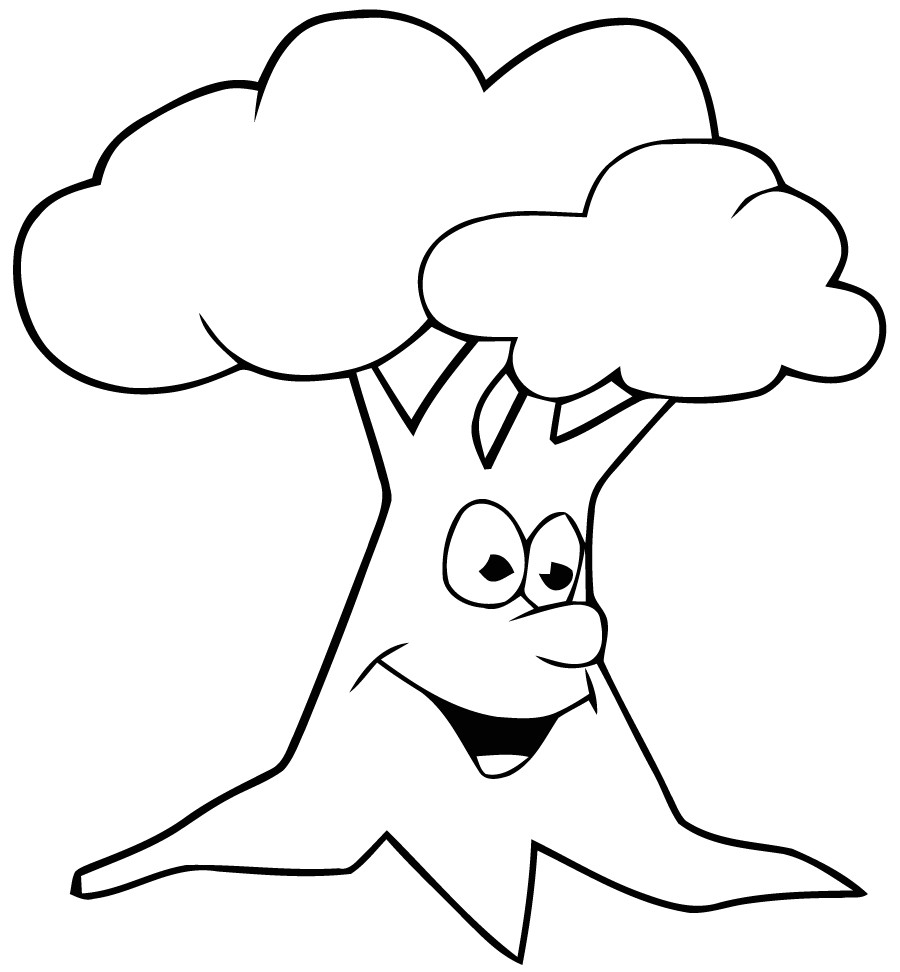 Coloriage D Arbre A Imprimer Gratuit Nos Jeux De Coloriage Arbre à Imprimer Gratuit Page 4 Of 7