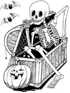 Coloriage D Halloween Squelette Les 34 Meilleures Images De Coloriage Haloween