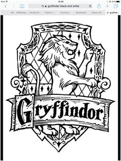 Coloriage D Harry Potter Die 42 Besten Bilder Von Harry Potter Wappen