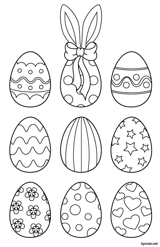 Coloriage D Oeuf Paque Coloriage Oeuf De Paques à Imprimer Et92