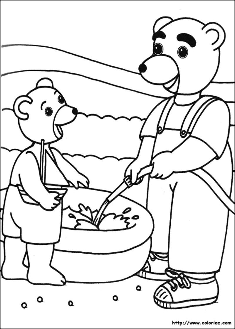 Coloriage D Ours Brun Coloriage Petit Ours Brun Page 3