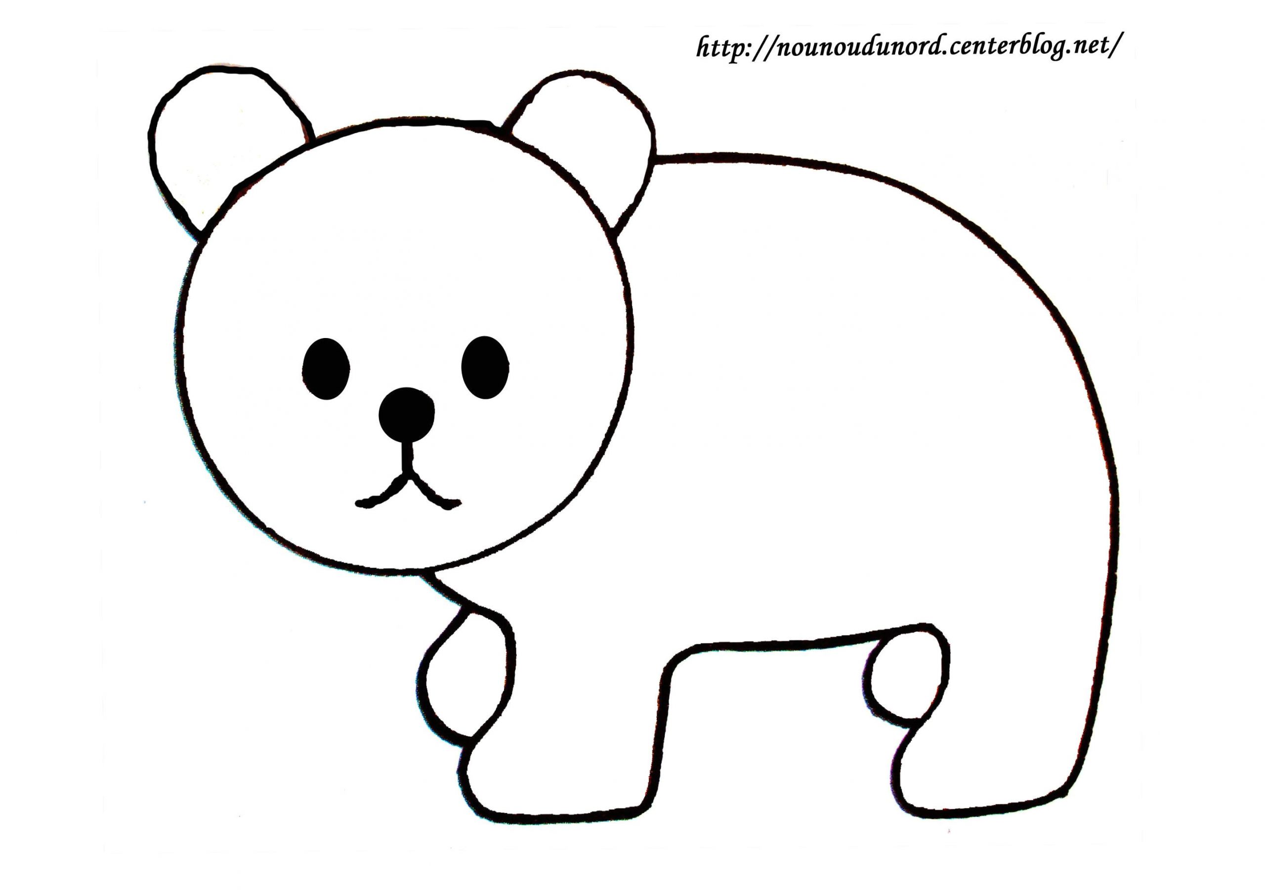 Coloriage D Ours Polaire Imprimer Ment Dessiner Des Ours