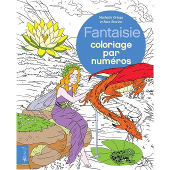 Coloriage D Un Jardin Fantaisie Coloriage Par Numéros
