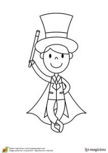 Coloriage D Un Magicien 8 Meilleures Images Du Tableau Chapeau Magicien