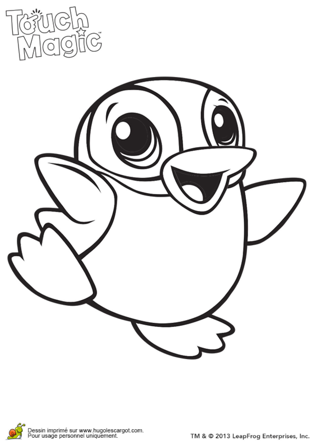 Coloriage D Un Pingouin Dessin De Pingouin Facile