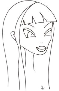 Coloriage D Un Visage Dessins De Visage à Colorier Sur Tête à Modeler