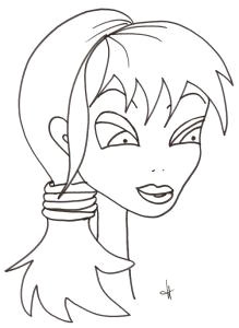 Coloriage D Un Visage Dessins De Visage à Colorier Sur Tête à Modeler