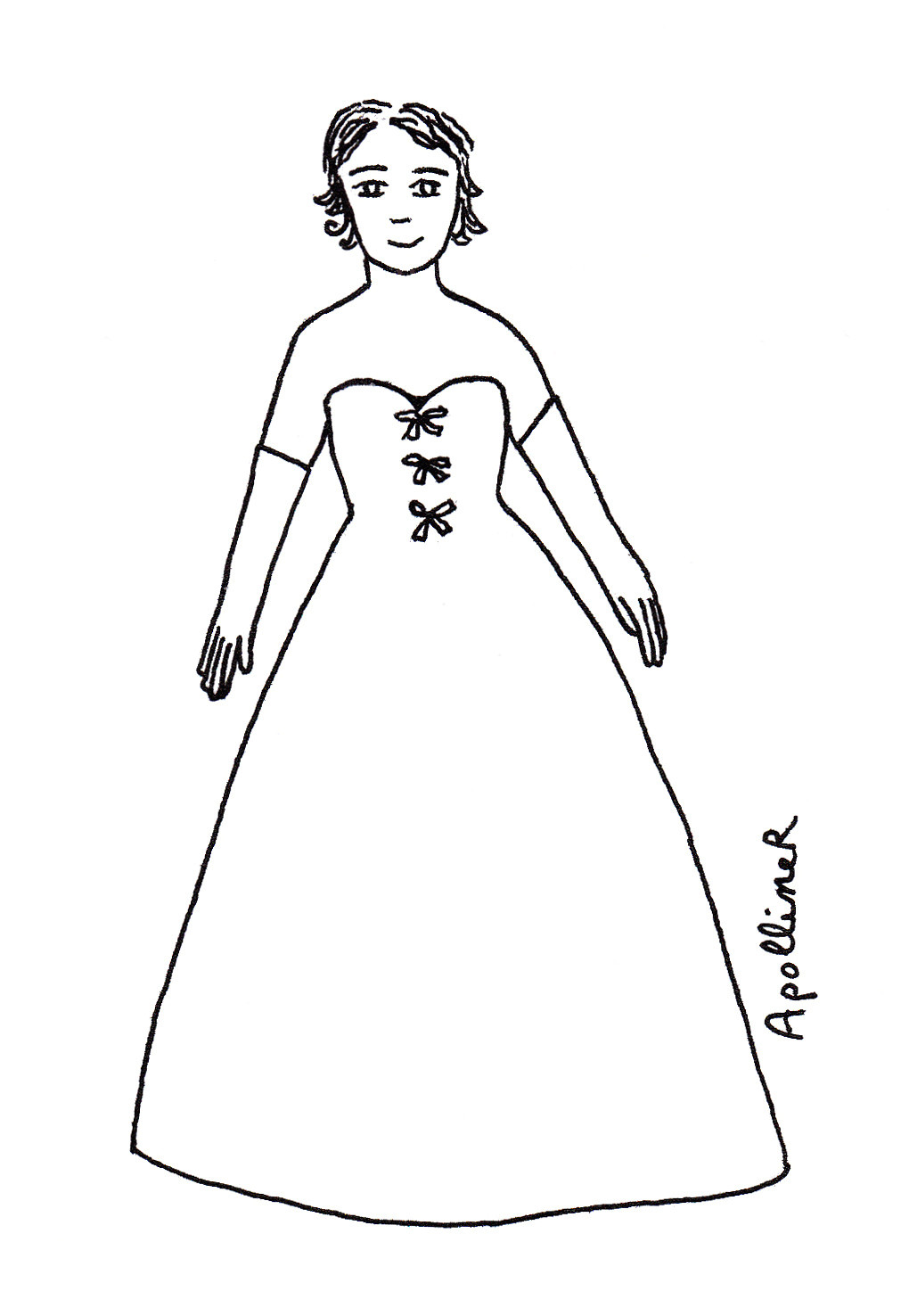 Coloriage D Une Femme Coloriage Archives Apolliner