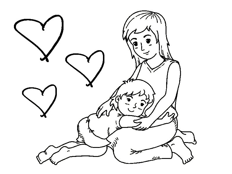 Coloriage D Une Maman Coloriages Fêtes Des Mères Coloriage D Une Maman Coloriages Fêtes Des Mères