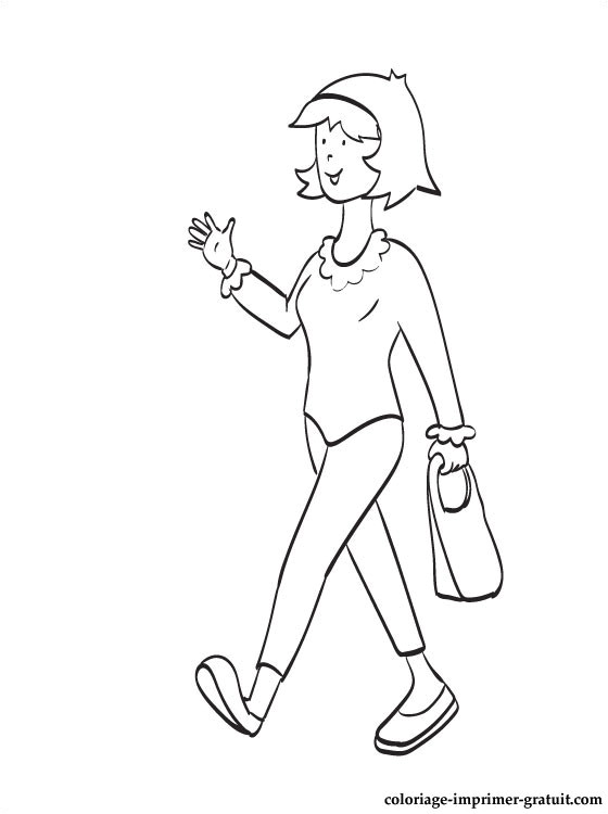 Coloriage D Une Maman Nos Jeux De Coloriage Maman à Imprimer Gratuit