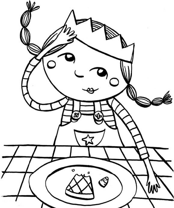 Coloriage D Une Reine Cours De Cuisine La Galette Des Rois