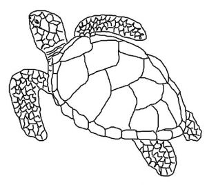 Coloriage D Une tortue Coloriage tortue Ninja à Imprimer