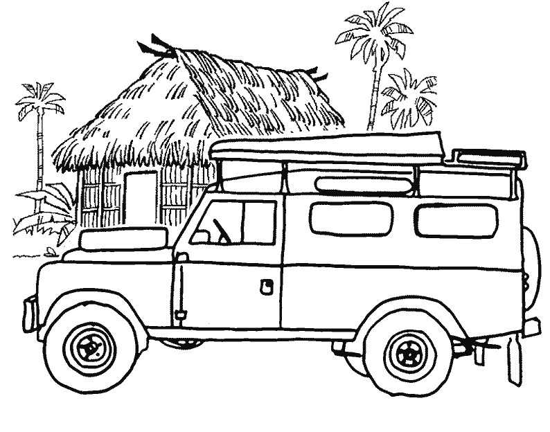 Coloriage De 4×4 A Imprimer Coloriages [le Temps Des Series ]
