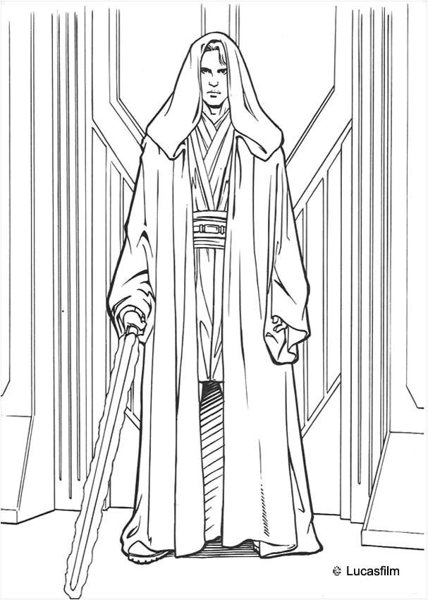 Coloriage De Anakin Skywalker Coloriages Coloriage Star Wars D Anakin Skywalker Fr