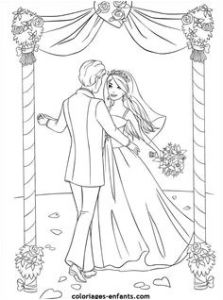 Coloriage De Anniversaire De Mariage Die 12 Besten Bilder Von Kinder Hochzeitsaktivitäten