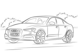 Coloriage De Audi R8 A Imprimer Coloriage Audi R8