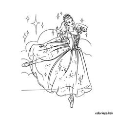 Coloriage De Barbie Reve De Danseuse Etoile 11 Meilleures Images Du Tableau Barbie Danseuse