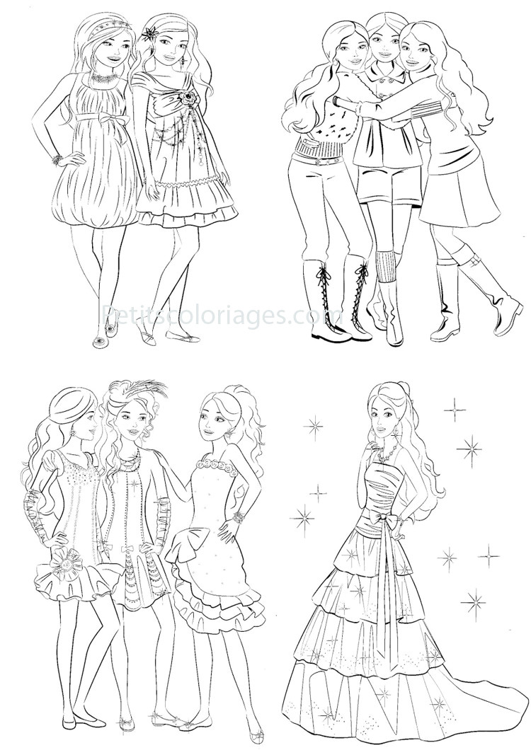 Coloriage De Barbie Reve De Danseuse Etoile Coloriage Barbie Danseuse Coloriage Barbie Reve De Danseuse