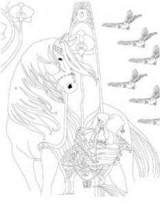 Coloriage De Bella Sara à Imprimer Dessin De Coloriage Bella Sara à Imprimer Cp