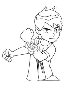 Coloriage De Ben 10 à Imprimer Coloriage Ben 10 à Imprimer Gratuitement