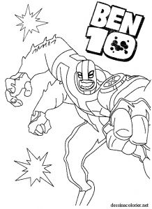 Coloriage De Ben 10 à Imprimer Coloriage De Ben 10