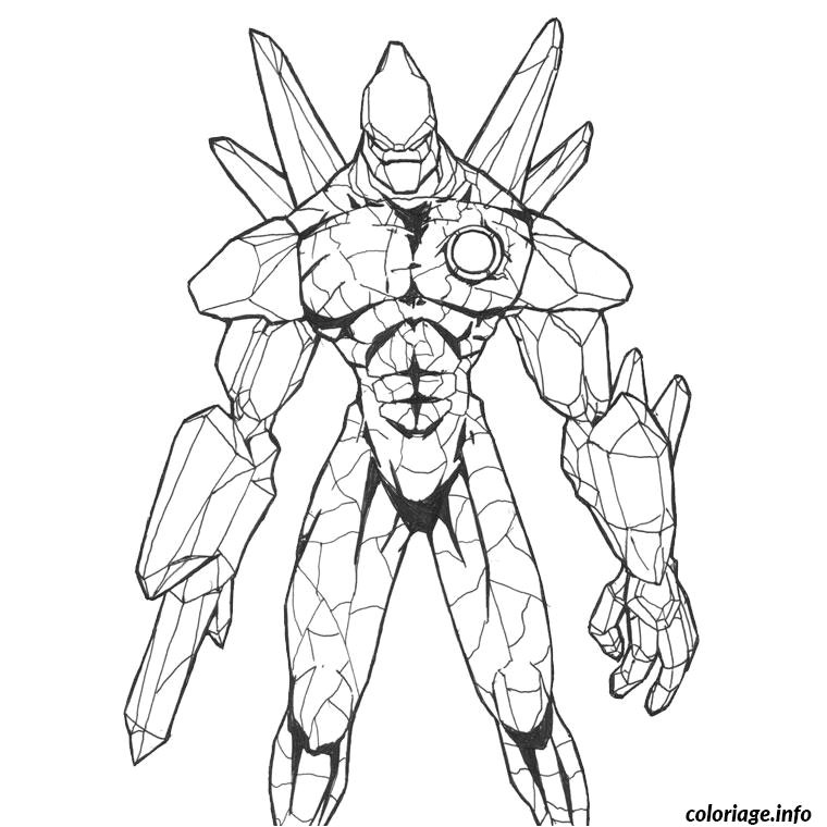 Coloriage De Ben 10 A Imprimer Coloriage Glacial Ben 10 Jecolorie