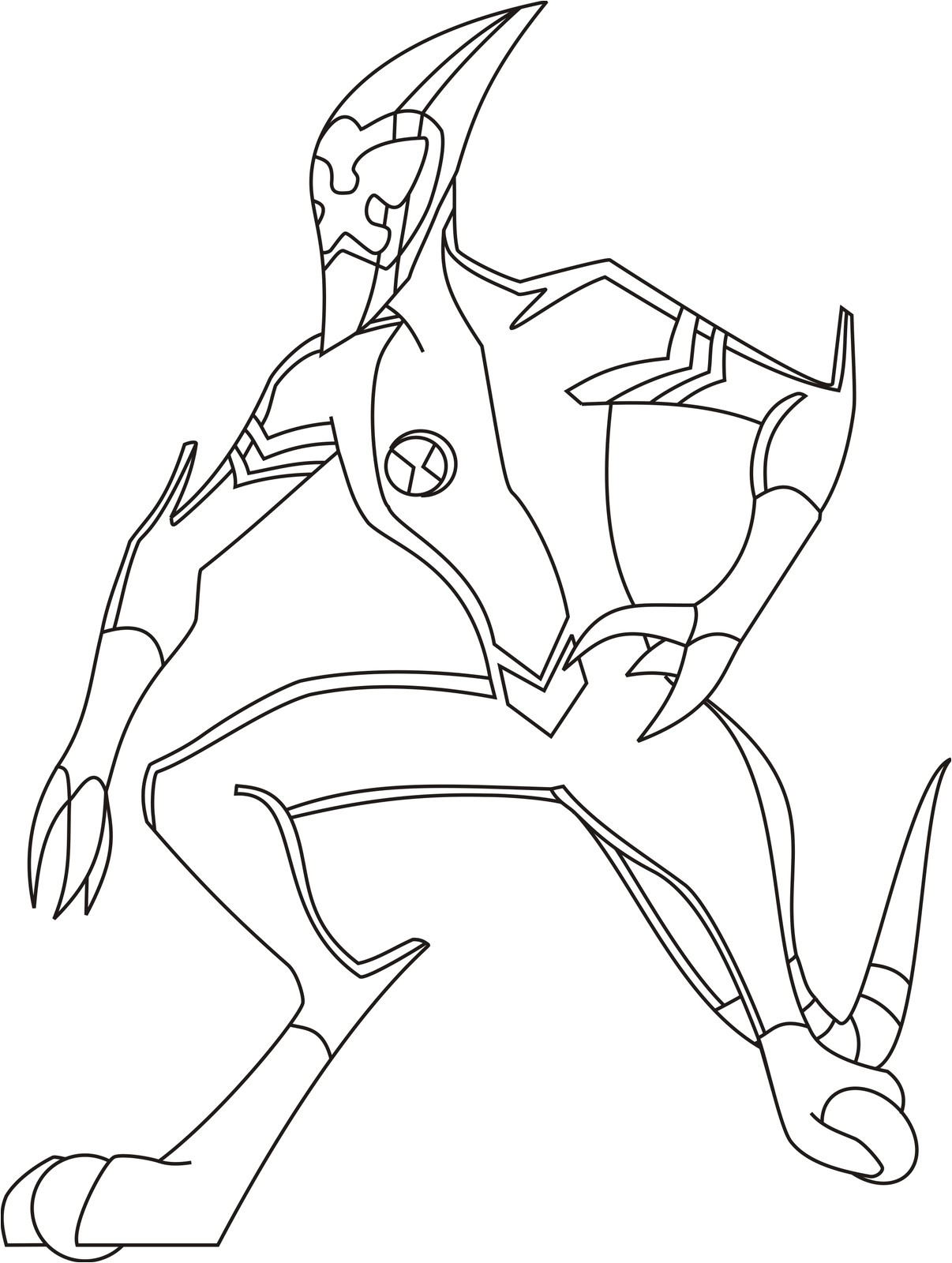 Coloriage De Ben 10 A Imprimer Dessin De Coloriage Ben 10 à Imprimer Cp
