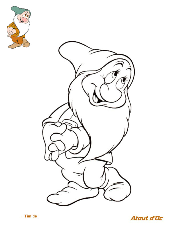 Coloriage De Blanche Neige Et Les 7 Nains Coloriage De Blanche Neige Et Les Sept Nains Www