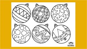 Coloriage De Boule De Noel Belle Boules De Noel Coloriage A Imprimer