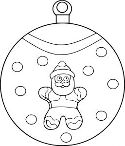Coloriage De Boule De Noel Coloriage Boule Père Noël à Imprimer