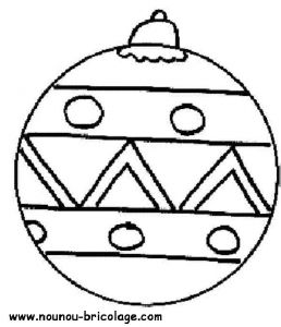 Coloriage De Boule De Noel Coloriage204 Coloriage De Boule De Noel