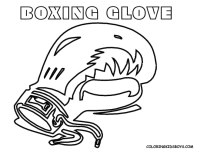 Coloriage De Boxe A Imprimer â Coloriage De Gants