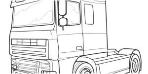 Coloriage De Camion Scania A Imprimer tout Degorgement Page 39 Sur 129