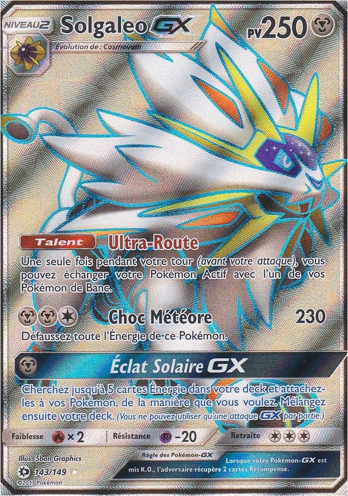 Coloriage De Carte De Pokemon Carte Pokemon solgaleo Gx 143 149 Pv 250 Ultra Coloriage De Carte De Pokemon Carte Pokemon solgaleo Gx 143 149 Pv 250 Ultra