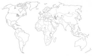 Coloriage De Carte Du Monde Download 27 Carte Du Monde A Colorier