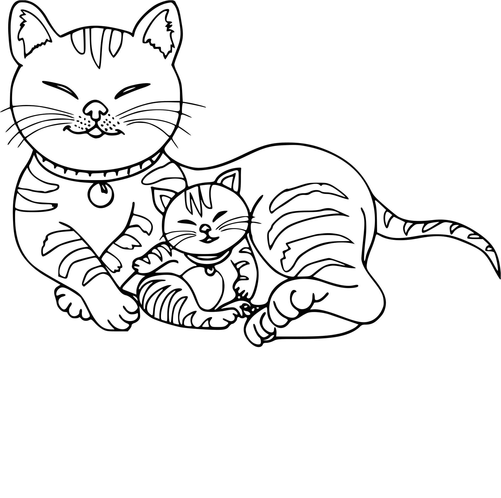 Coloriage De Chat Mignon Inspirant Image A Colorier De Chaton – Mademoiselleosaki