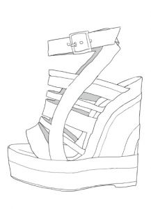 Coloriage De Chaussure A Talon A Imprimer Coloriage De Chaussure A Talon A Imprimer
