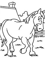 Coloriage De Cheval De Trait Coloriage Cheval Sur top Coloriages Coloriages Cheval