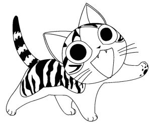 Coloriage De Chi Une Vie De Chat Chats Dessin Manga